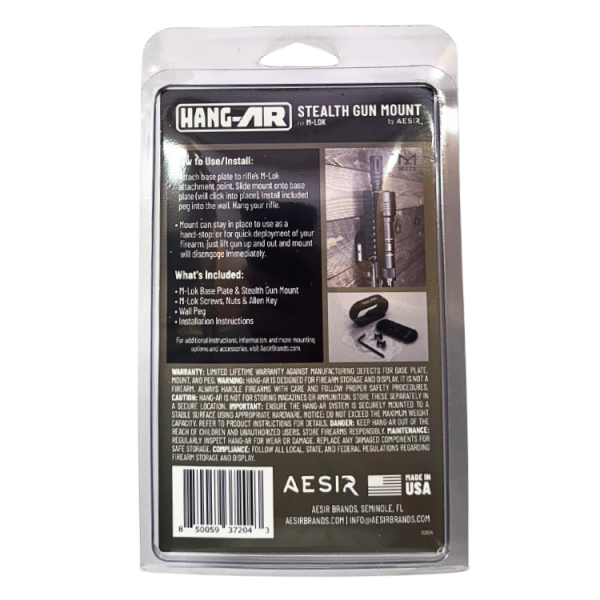 mlok compatible rifle storage back