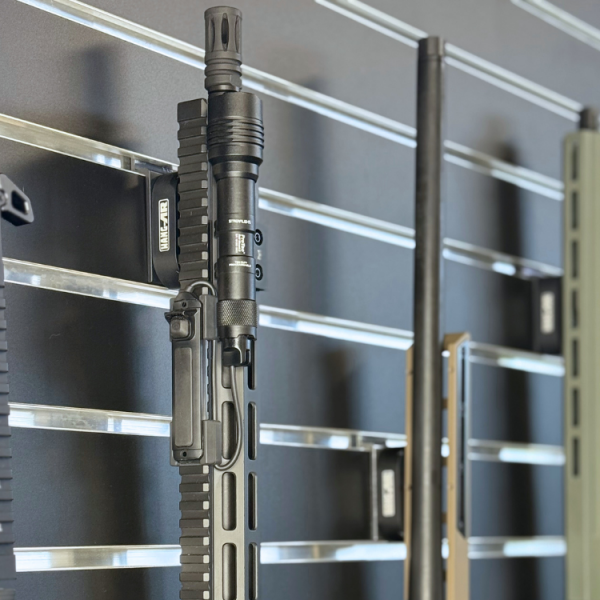 tactical rifle wall mount display