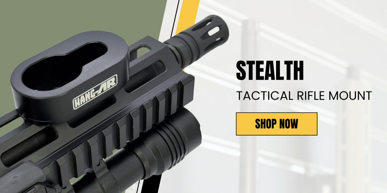Hang-AR Homepage Banner 1 - Tactical Rifle Mount